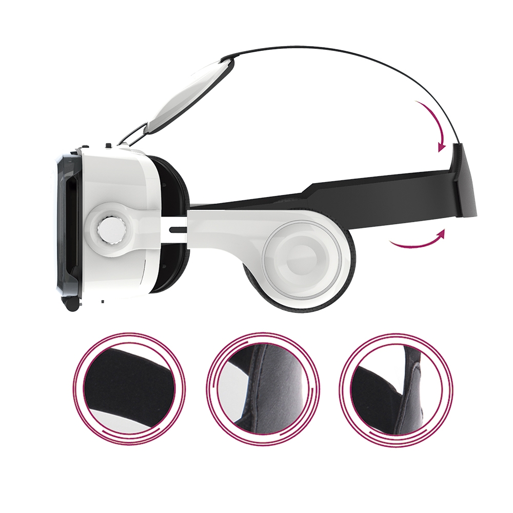 Gafas VR con Sonido y cinta de sujección muy cómodo